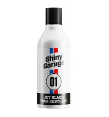 Shiny Garage Jet Black 250ml - Dressing do plastików zewnętrznych