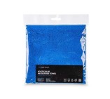 FX Protect Mystic Blue Microfiber Towel 40x40, 350gsm – uniwersalna mikrofibra bez obszycia, niebieska
