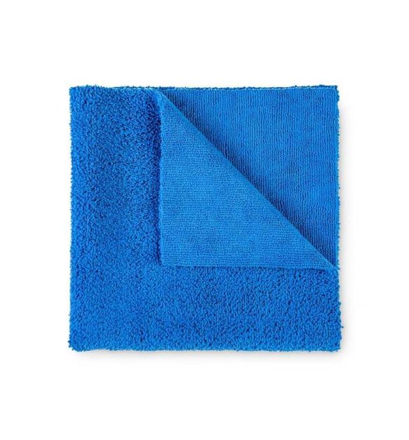 FX Protect Mystic Blue Microfiber Towel 40x40, 350gsm – uniwersalna mikrofibra bez obszycia, niebieska