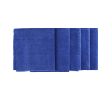 Deturner Basic Microfiber 350gsm, 40x40cm, 5 sztuk - ekonomiczna mikrofibra bez obszycia
