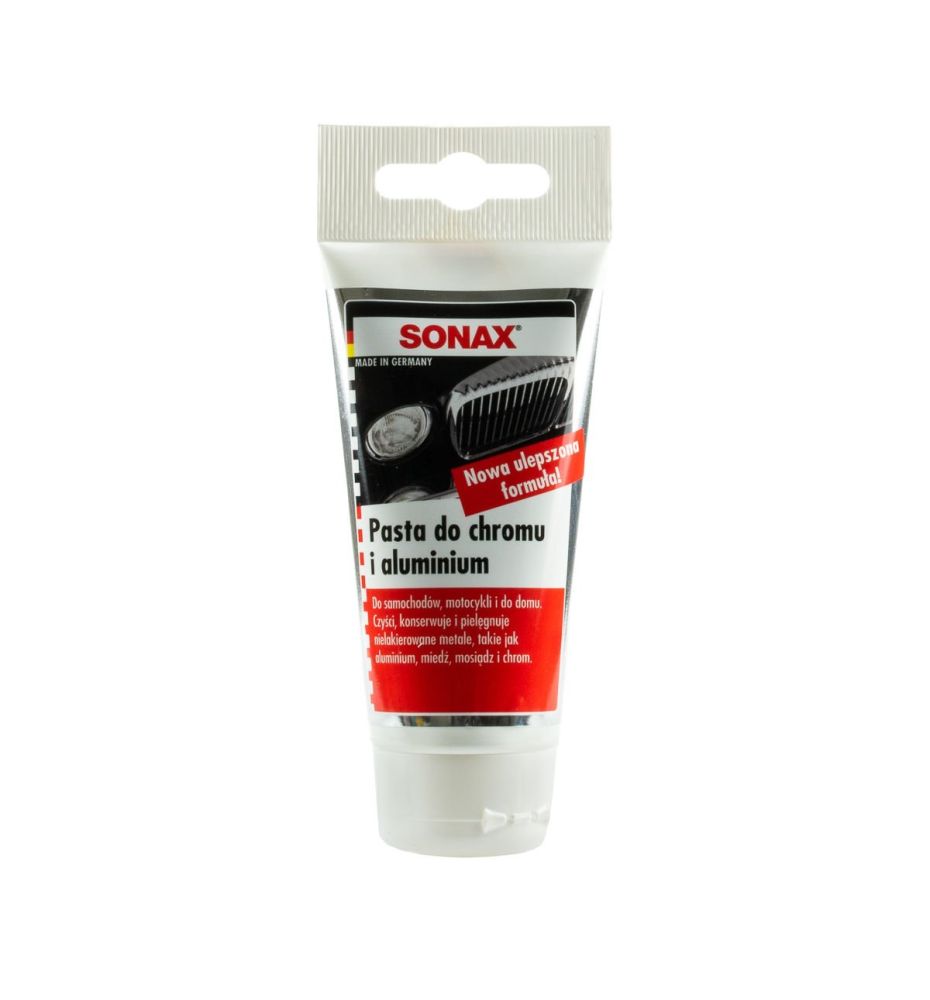 Sonax Pasta 75ml - do polerowania chromu i aluminium