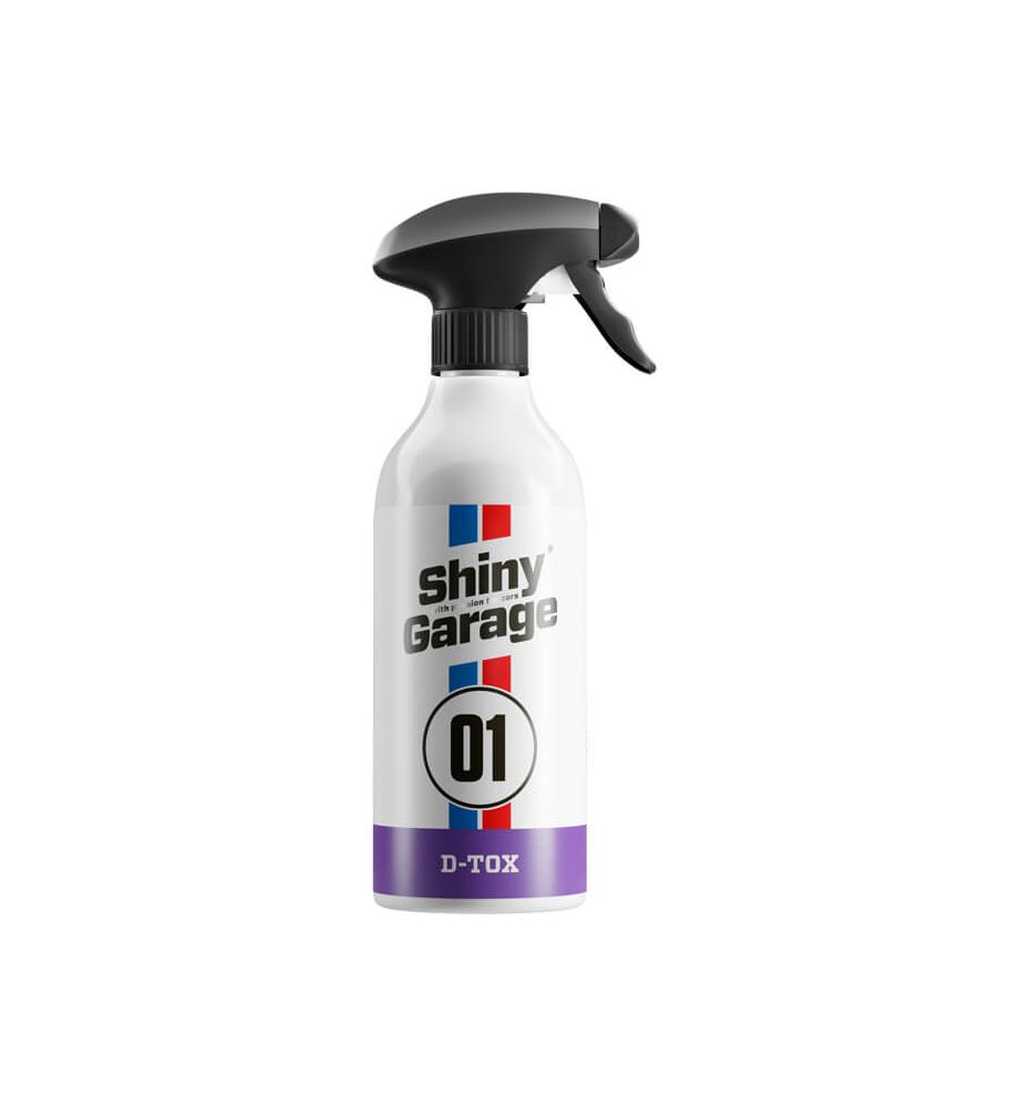 Shiny Garage D-Tox 500ml – deironizer, usuwa lotną rdzę i pył z klocków hamulcowych