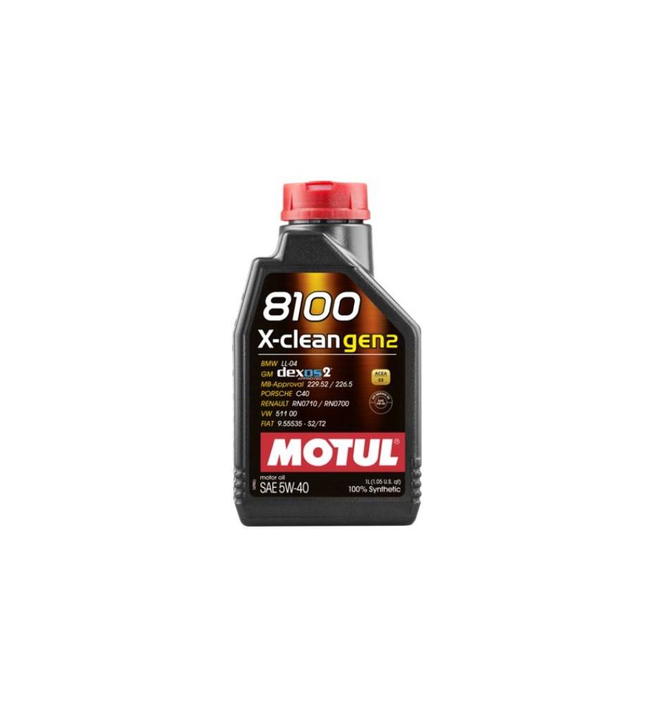 MOTUL 8100 X-CLEAN GEN2 1L - olej silnikowy 5W40