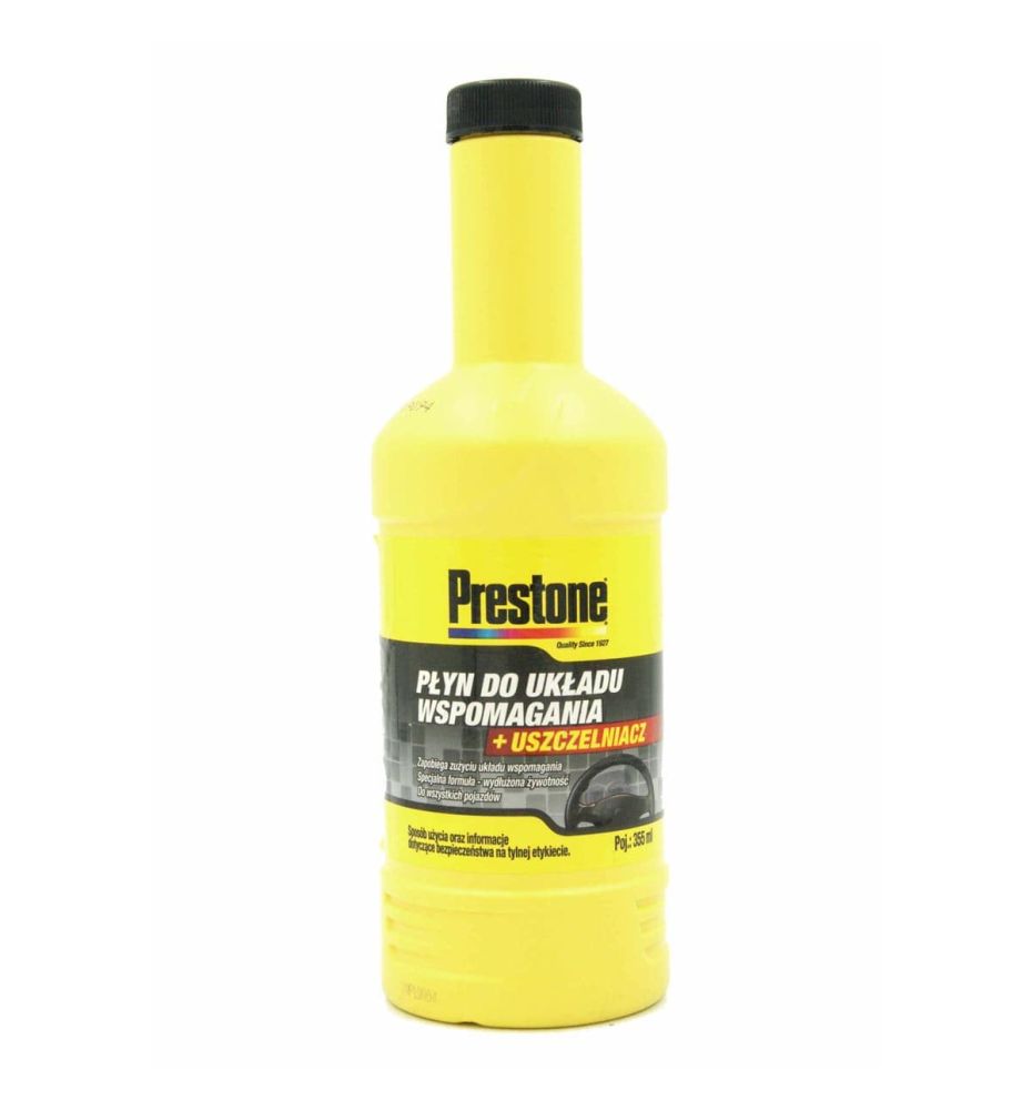 Prestone 355ml - Płyn do układu wspomagania kierownicy z uszczelniaczem