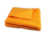 Mikrofibra SUPER SOFT 400gsm - 40x40cm, pomarańczowa