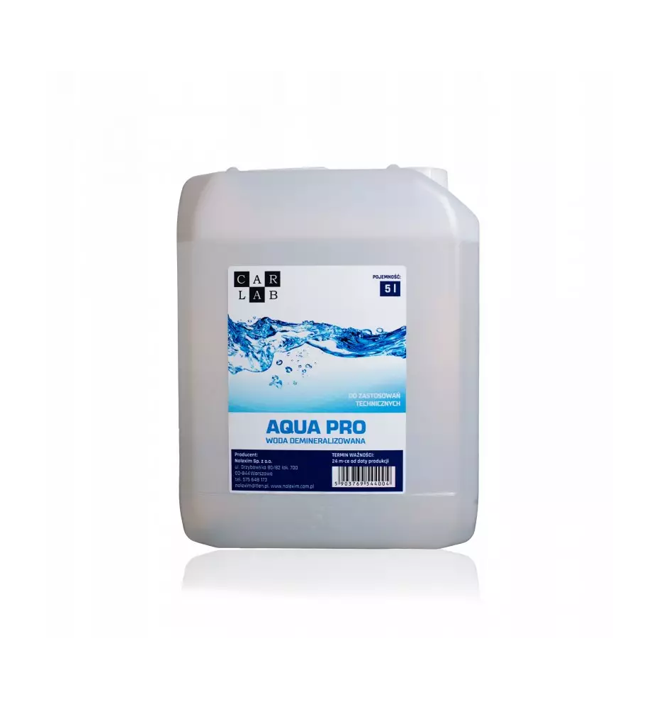 CARLAB AQUA PRO 5L - woda demineralizowana