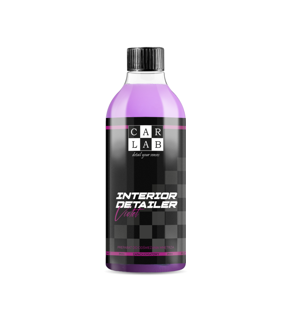 CARLAB Interior Detailer VIOLET 500ml – do regularnego czyszczenia i zabezpieczania wnętrza