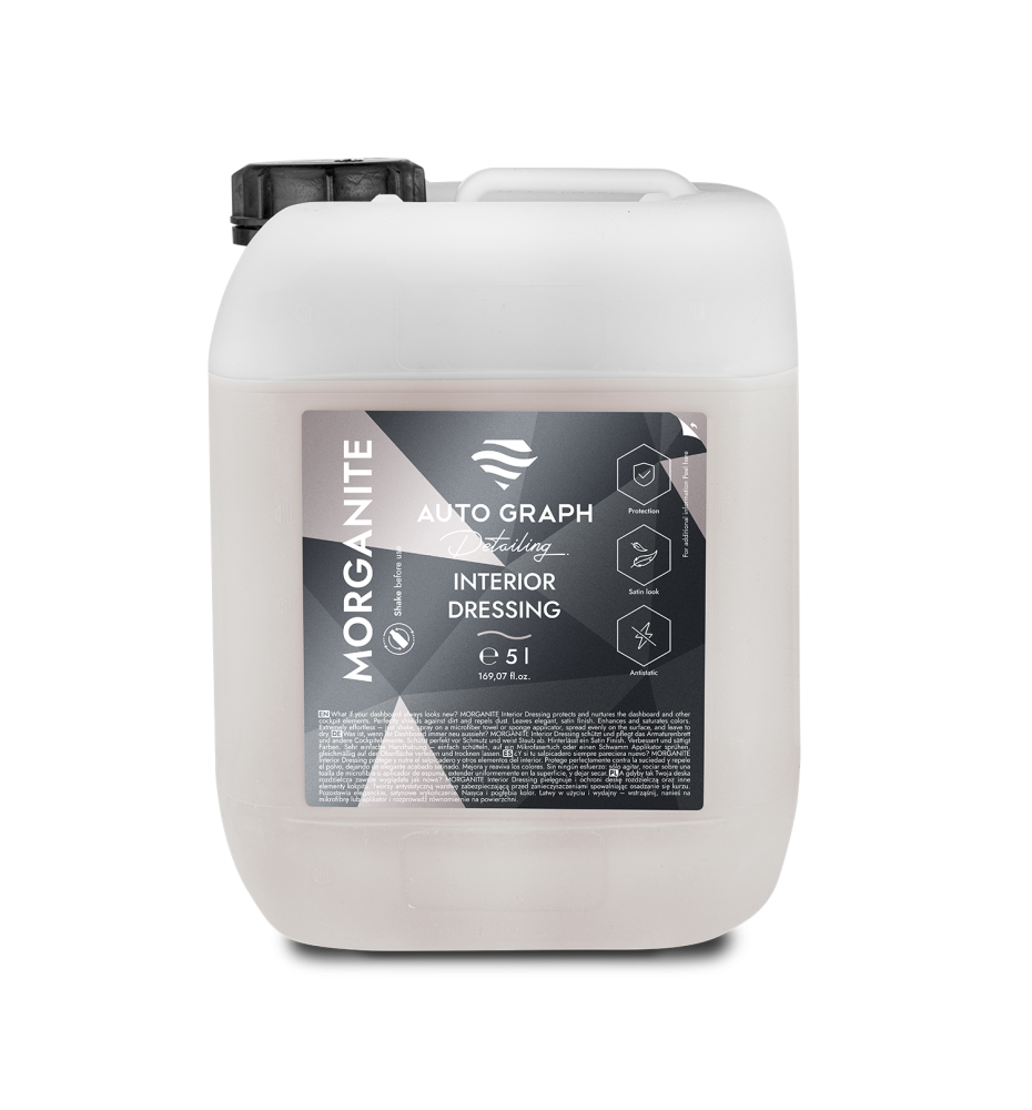 Auto Graph Morganite 5L – satynowy dressing do plastików wewnętrznych Auto Graph Morganite 5L – satynowy dressing do plastików wewnętrznych