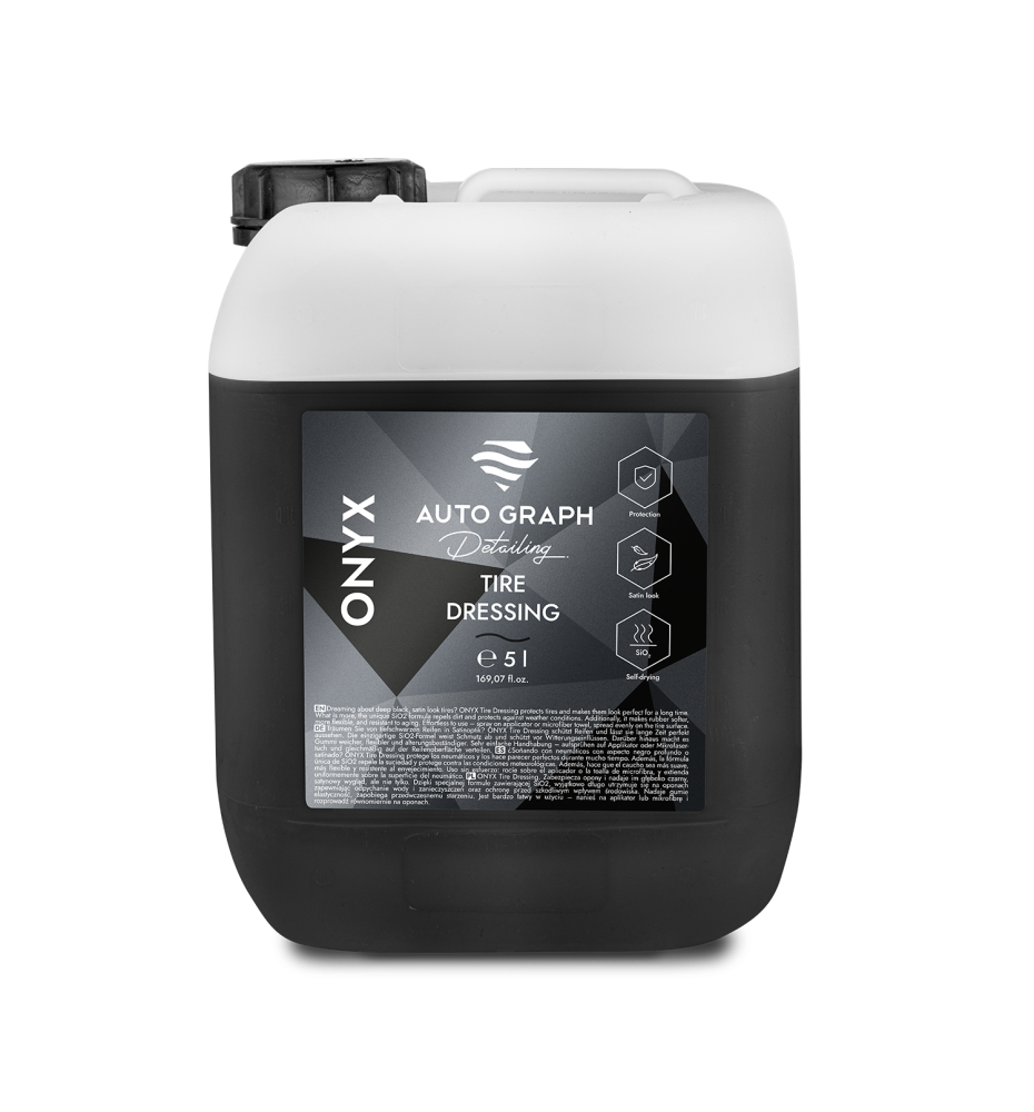 Auto Graph Onyx Tire Dressing 5L - satynowy dressing do opon