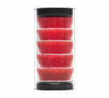 Ewocar Red Medium 35/45mm – średnio tnący pad polerski - zestaw 5 sztuk