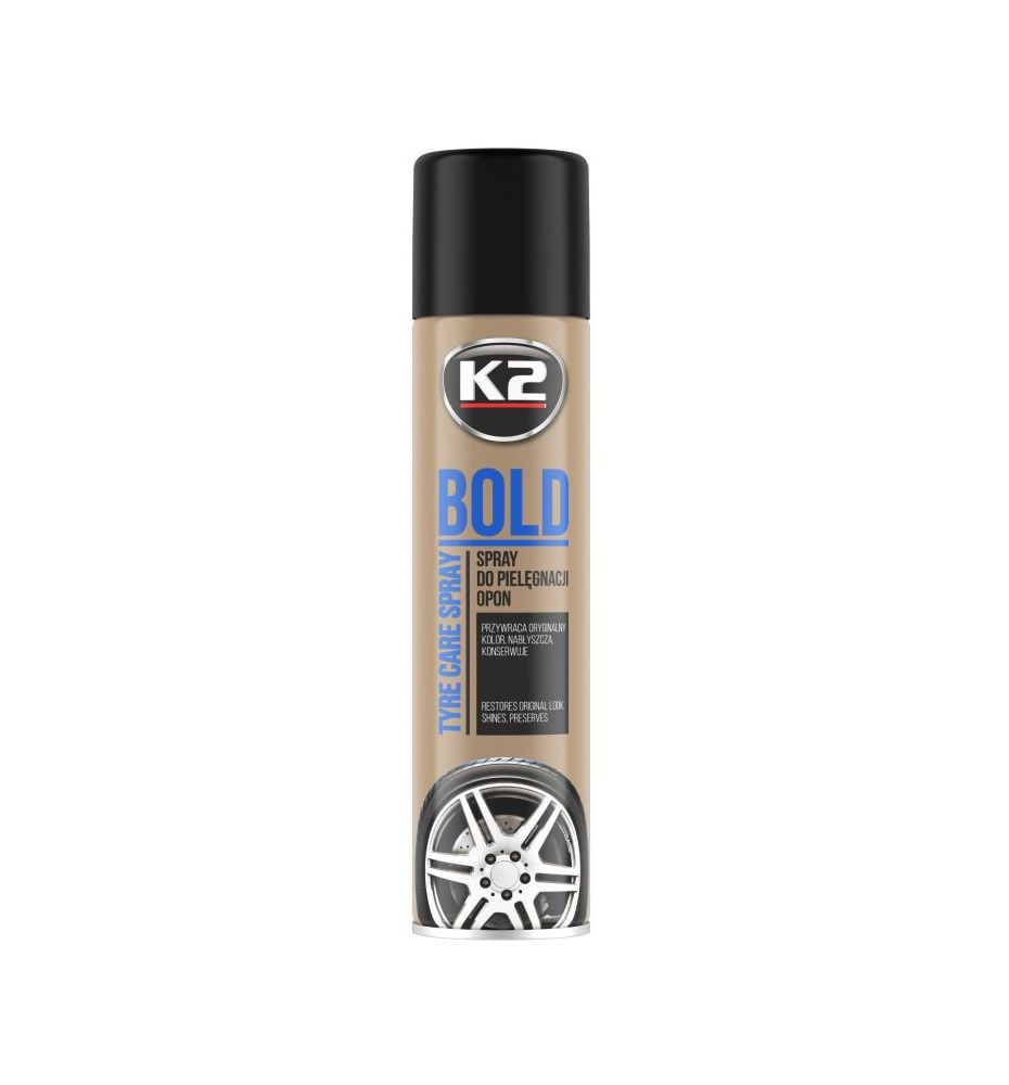 K2 BOLD 600ml SPRAY - błyszczący dressing do opon