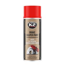 K2 BRAKE CALIPER PAINT 400ml - CZERWONY lakier do zacisków i bębnów hamulcowych