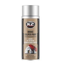 K2 BRAKE CALIPER PAINT 400ml - SREBRNY lakier do zacisków i bębnów hamulcowych