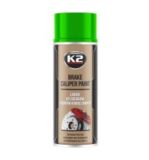 K2 BRAKE CALIPER PAINT 400ml - ZIELONY lakier do zacisków i bębnów hamulcowych