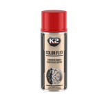 K2 COLOR FLEX CZERWONY 400ml - guma w sprayu
