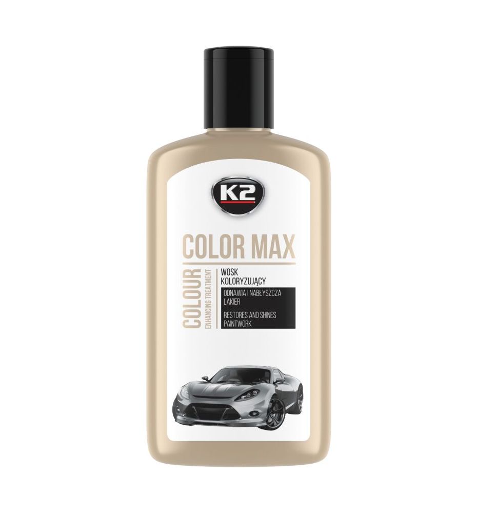 K2 COLOR MAX BIAŁY 250ml - wosk koloryzujący