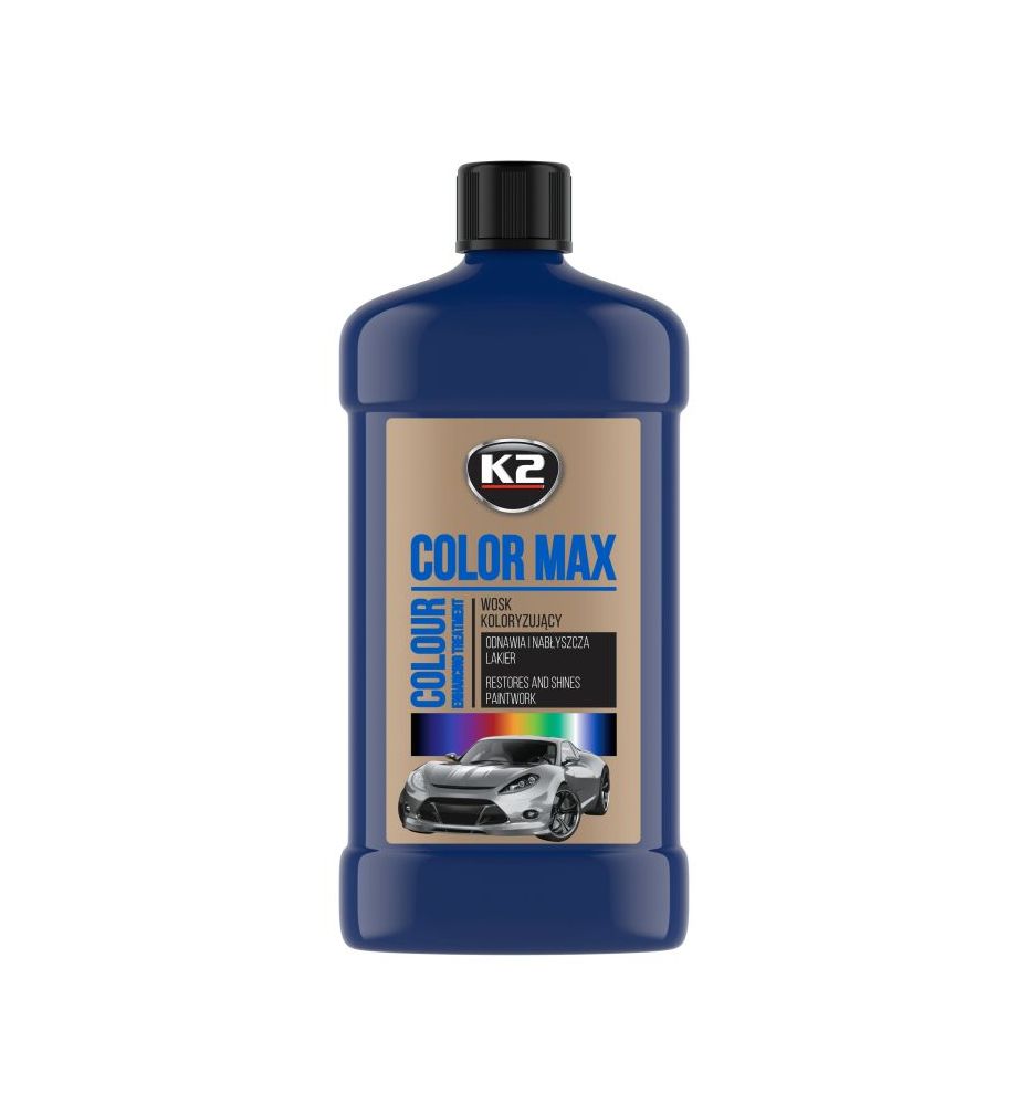 K2 COLOR MAX GRANATOWY 500ml - wosk koloryzujący