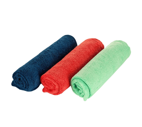 Ewocar Basic Microfiber Cloth Set – zestaw 3 mikrofibr 320GSM do polerowania