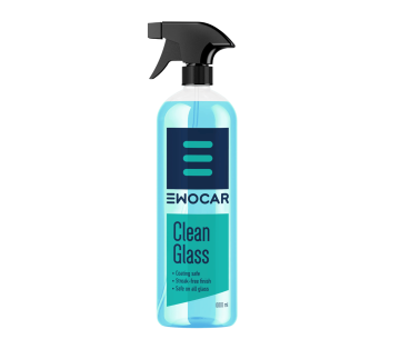 Ewocar CleanGlass | Płyn do Mycia Szyb i Ekranów | Bez Smug | 1L