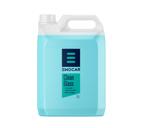Ewocar CleanGlass | Płyn do Mycia Szyb i Ekranów | Bez Smug | 5L
