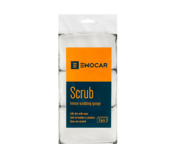 Ewocar Scrub Sponges | Dwustronne Gąbki do Skóry i Plastików