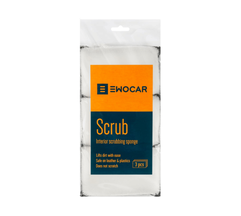 Ewocar Scrub Sponges | Dwustronne Gąbki do Skóry i Plastików