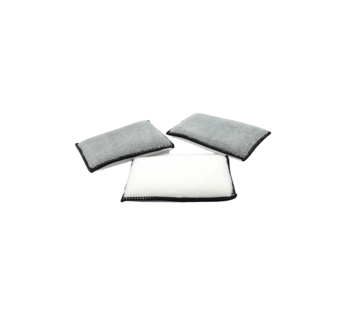 Ewocar Scrub Pad – dwustronne gąbki do wnętrza, trzypak