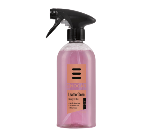 Ewocar LeatherClean 500ml | Bezpieczne Czyszczenie Skóry | Mat