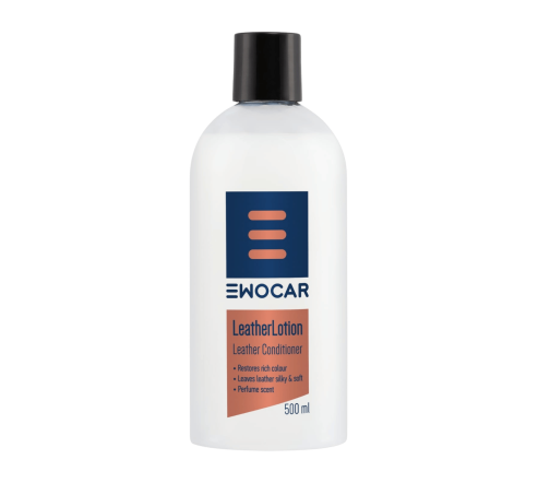 Ewocar LeatherLotion 500ml | Odżywka do Skóry | Satynowy Mat