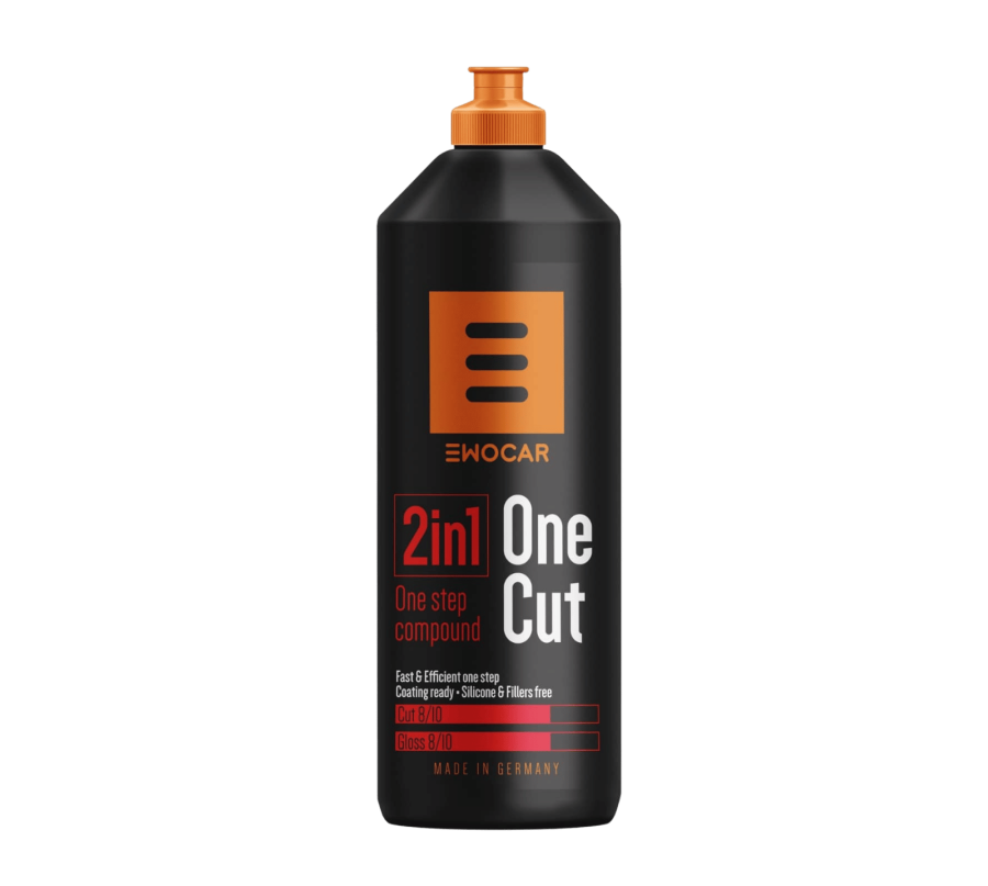 Ewocar One Cut 2in1 1L one step - jednoetapowa pasta polerska