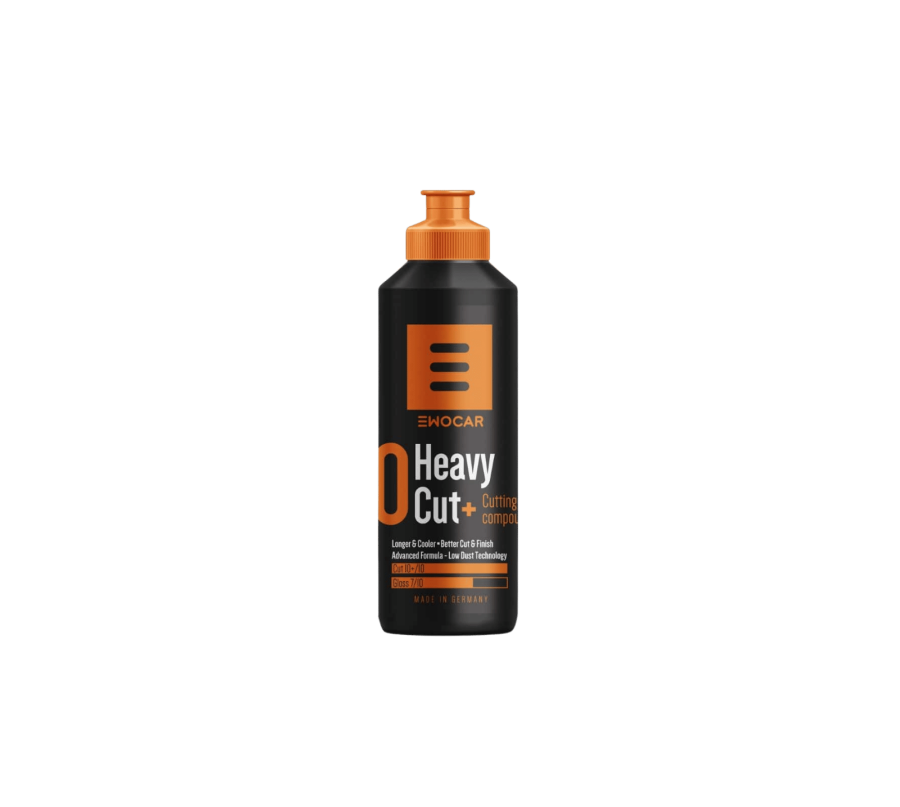Ewocar Heavy Cut+ 250ml – udoskonalona mocno tnąca pasta polerska