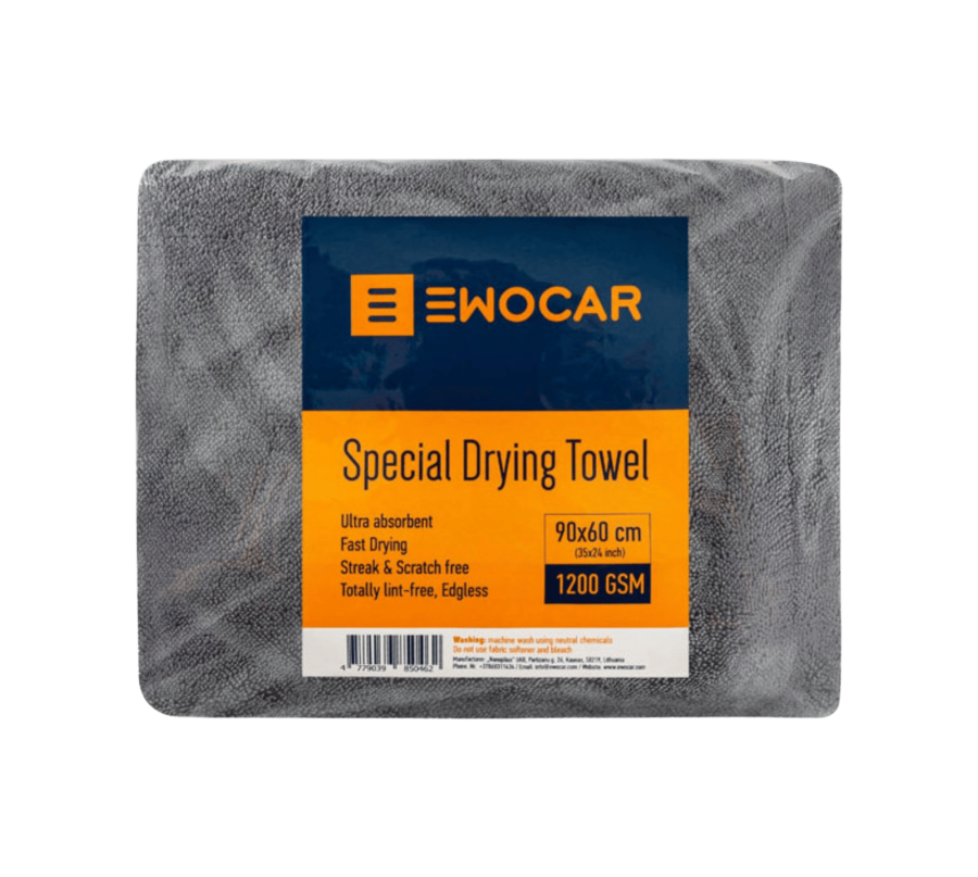 Ewocar Special Drying Towel 40x60cm 1200GSM – ultra-chłonny ręcznik do osuszania