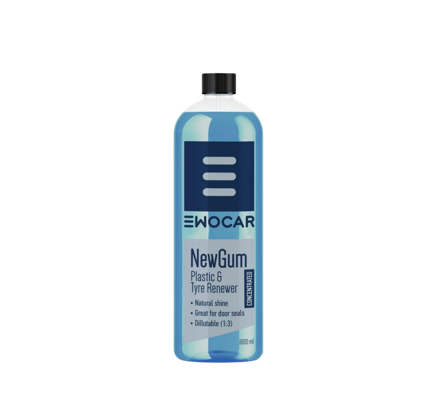 Ewocar NewGum 1L – koncentrat do regeneracji opon, gumy plastików