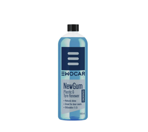 Ewocar NewGum 1L | Żel do Opon i Gumy | Naturalny Mat | Koncentrat