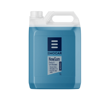Ewocar NewGum 5L | Żel do Opon i Gumy | Naturalny Mat | Koncentrat