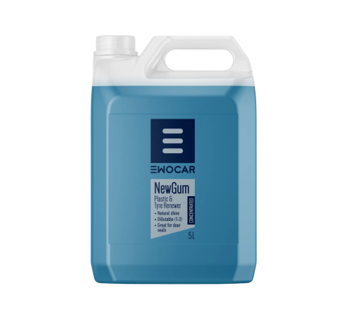 Ewocar NewGum 5L | Żel do Opon i Gumy | Naturalny Mat | Koncentrat