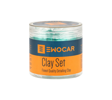 Ewocar Clay Set 4 x 50g | Glinka Średnia/Medium | Oczyszczanie Lakieru