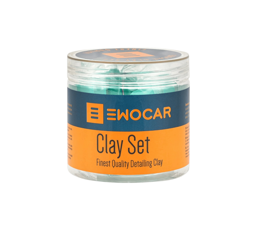 Ewocar Clay Set – zestaw glinek detailingowych 4 x 50g, średnia twardość
