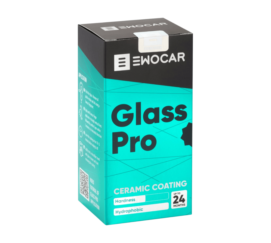 Ewocar GlassPro 50ml – ceramiczna powłoka do szyb, do 24 m-cy