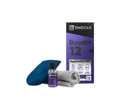 Ewocar Boost+ 30 ml Zestaw | Powłoka Ceramiczna i Akcesoria