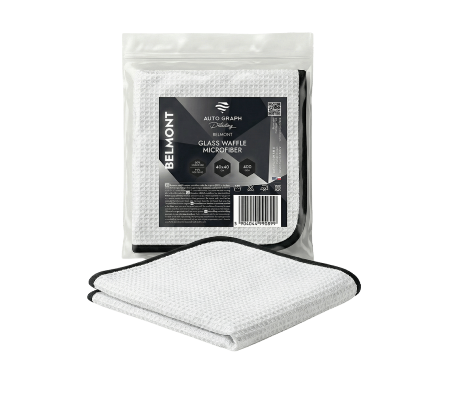 Auto Graph BELMONT 40x40cm 400gsm – Mikrofibra Waflowa do Szyb i Szkła