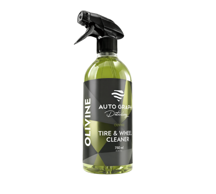 Auto Graph OLIVINE Tire & Wheel Cleaner 750ml – Zasadowy płyn do mycia felg i opon