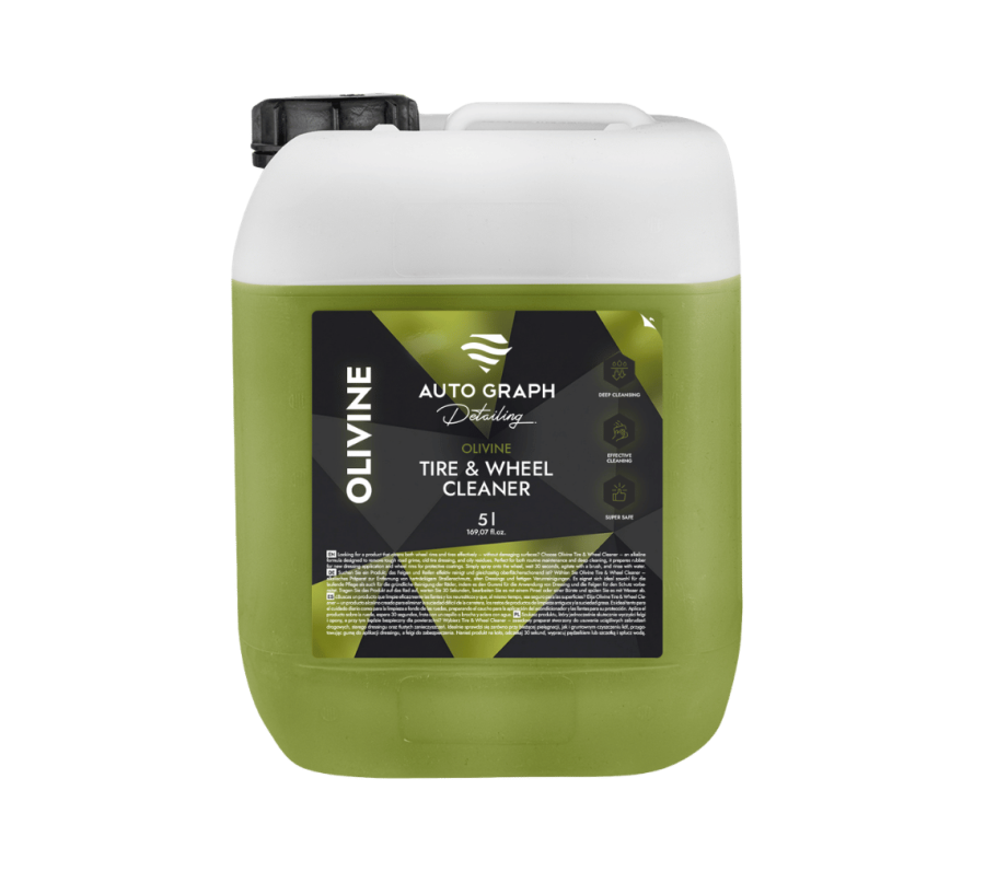 Auto Graph OLIVINE Tire & Wheel Cleaner 5L – Zasadowy płyn do mycia felg i opon