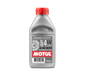 MOTUL DOT 4 LV 500ml | Płyn Hamulcowy do ESP i ABS | Niska Lepkość