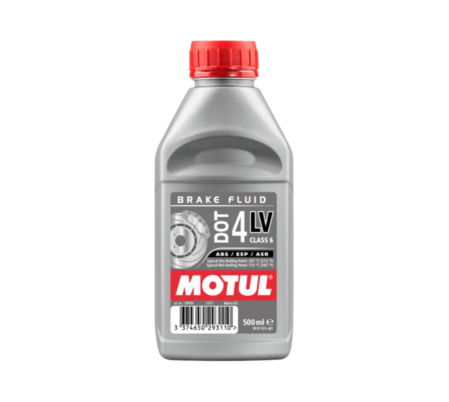MOTUL DOT 4 LV 500ml – Syntetyczny Płyn Hamulcowy o Niskiej Lepkości (Low Viscosity)