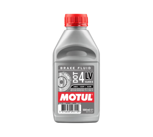 MOTUL DOT 4 LV 500ml | Płyn Hamulcowy do ESP i ABS | Niska Lepkość