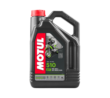 MOTUL 510 2T 4L | Półsyntetyczny Olej do Skuterów i Motocykli