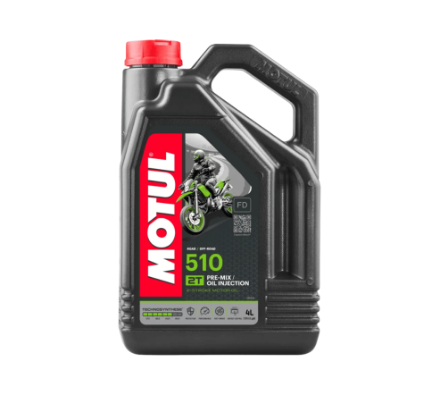 MOTUL 510 2T 4L | Półsyntetyczny Olej do Skuterów i Motocykli