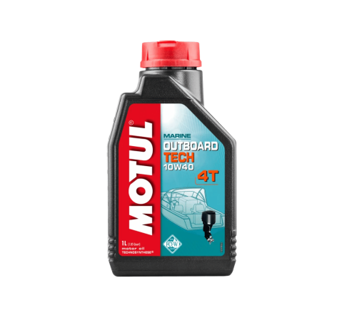 MOTUL OUTBOARD TECH 4T 10W-40 1L | Olej Morski NMMA FC-W