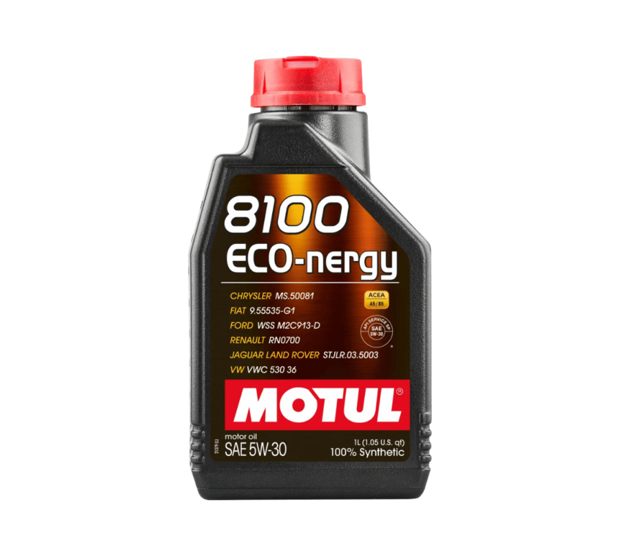 MOTUL 8100 Eco-nergy 5W-30 1L – W pełni Syntetyczny Olej silnikowy Fuel Economy